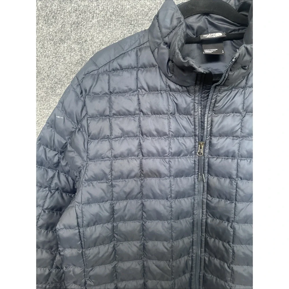 The North Face ThermoBall Eco Blue Men's Quilted Puffer Jacket Size Large